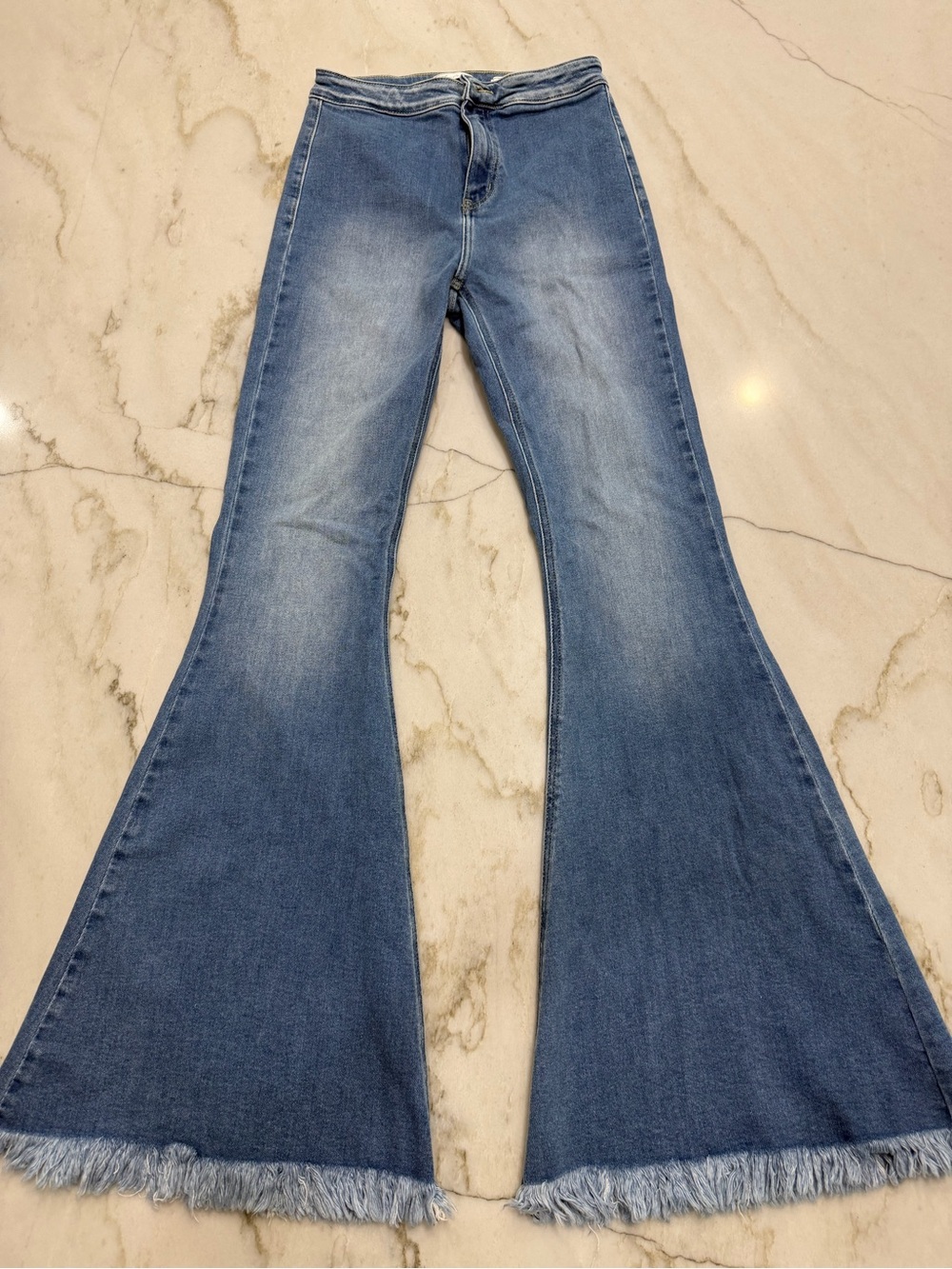 KanCan ultra high rise extreme flare jeans